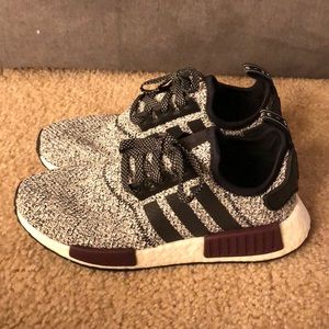 Adidas NMD R1 White Burgundy Champs Exclusive